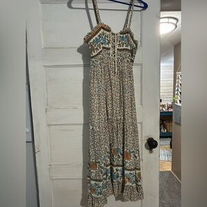 Swell Floral Smocked Dress with Drawstring